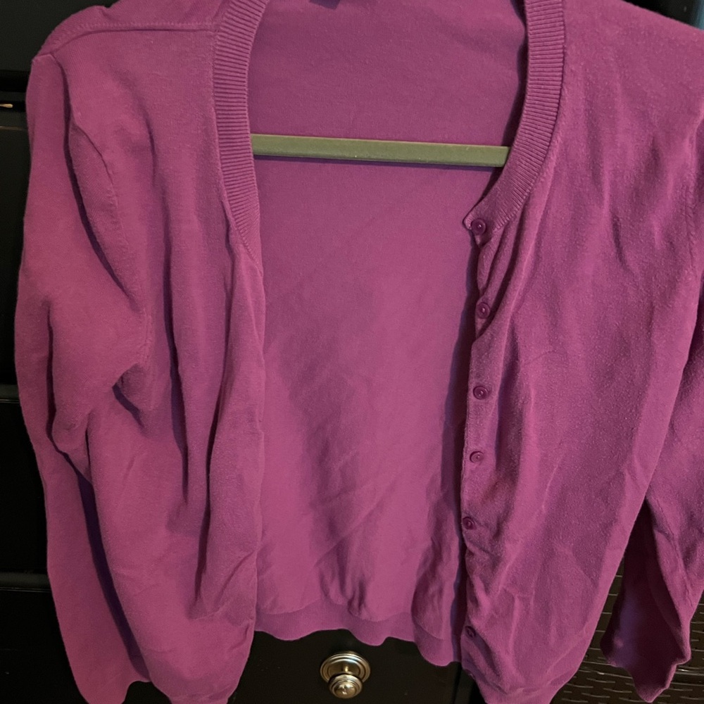 Cardigan with buttons